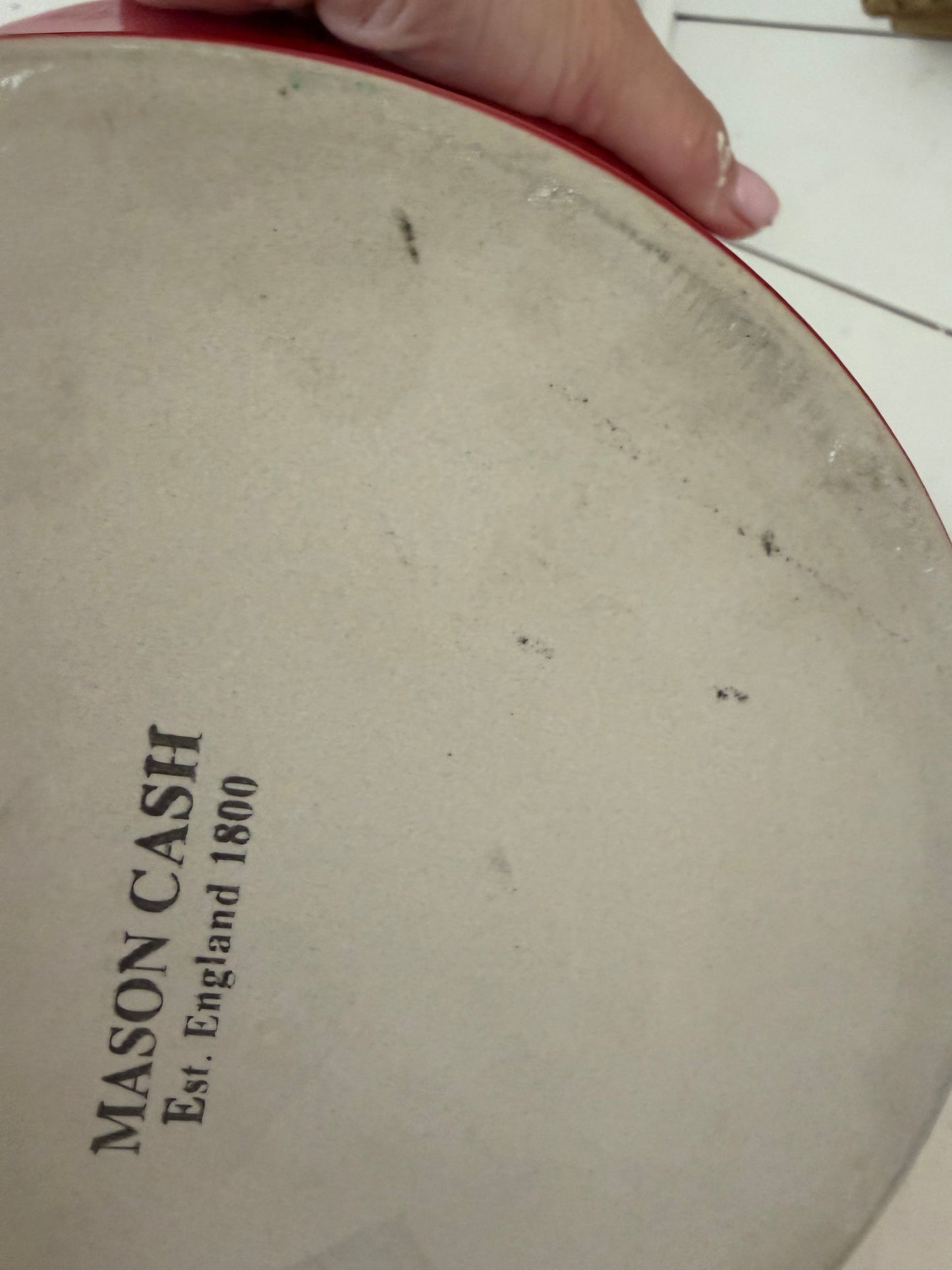 MASON CASH 2.5L Red Deep Casserole Dish / Stew Pot Oven Baking