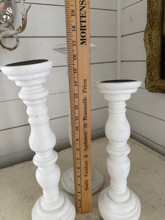 Set of candlesticks will get makeover