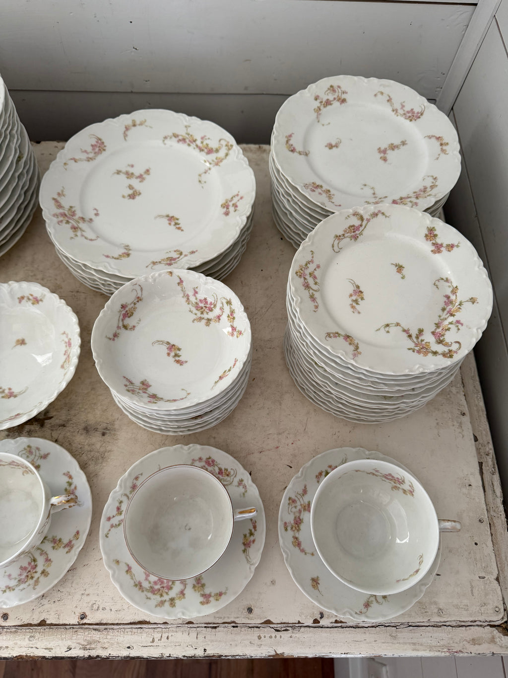 Haviland & Co Limoges France J. A. BOYD SAN DIEGO CAL China / sold Individually