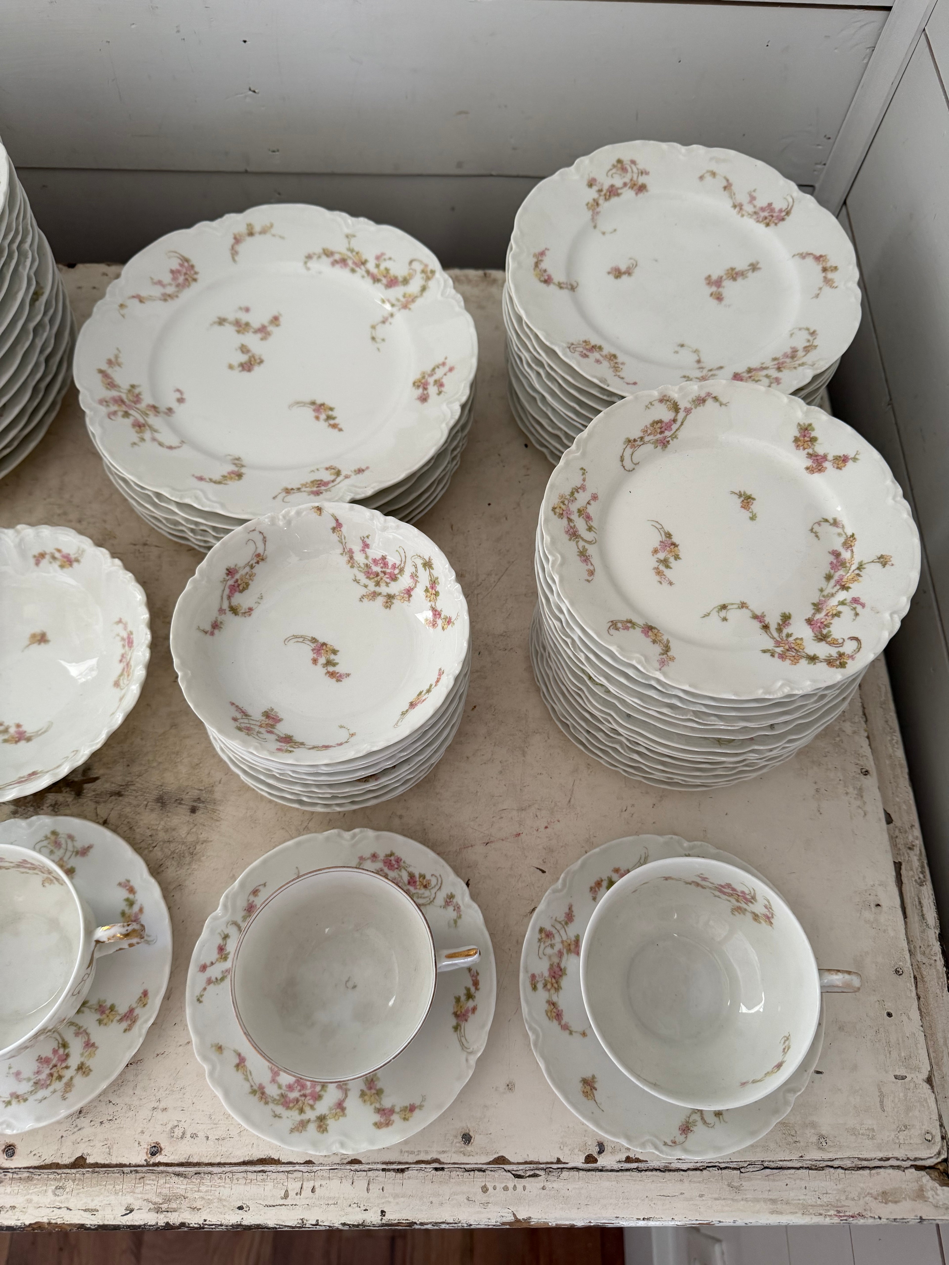 Haviland & Co Limoges France J. A. BOYD SAN DIEGO CAL China / sold Individually