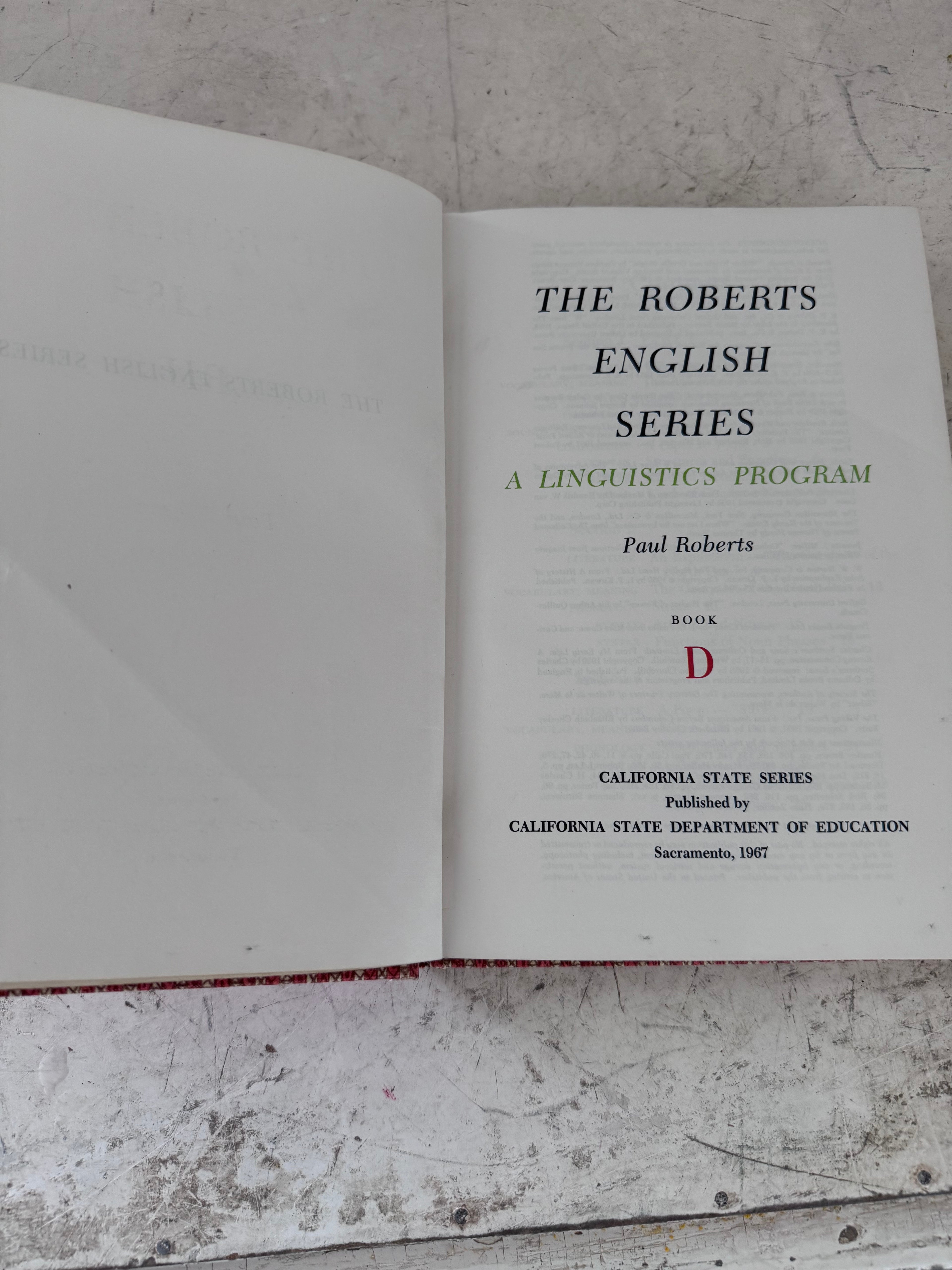 The Roberts English Series