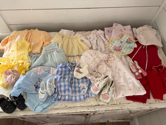 Set of Vintage Baby clothes