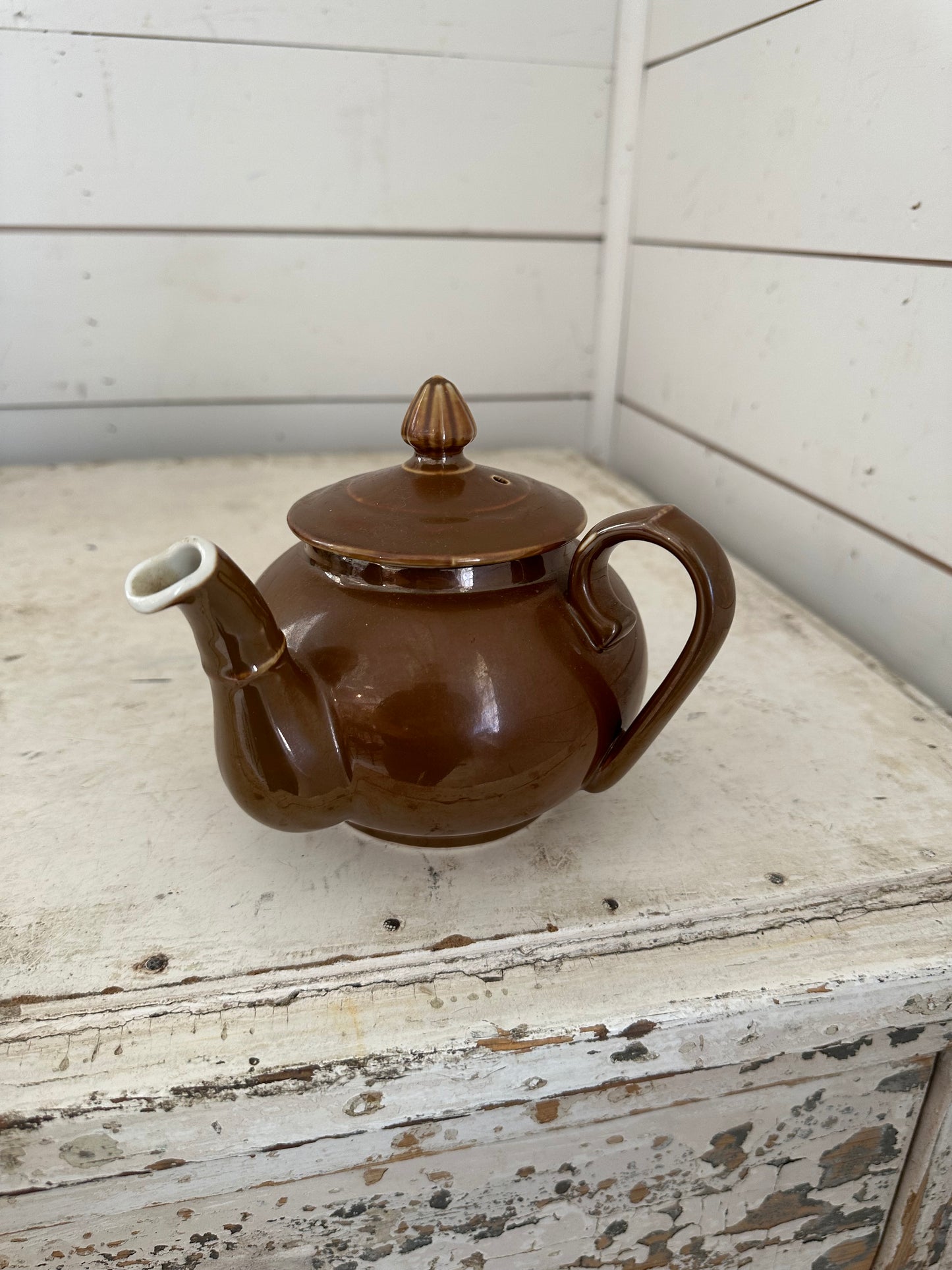 Art Deco French Pillivuyt Porcelain Teapot - IB01434