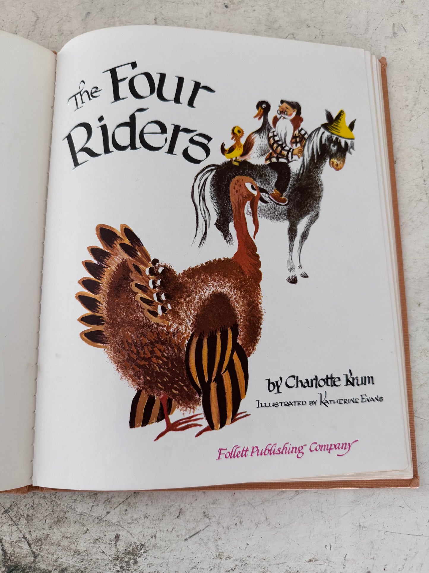 Four Riders - Book