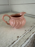 Franciscan Ware Coronado ceramic creamer pitcher in gloss coral (or rose pink)