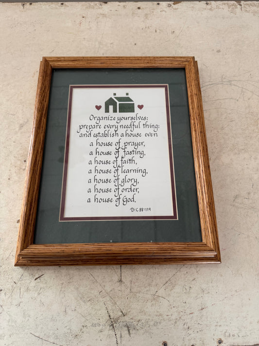 Thick Routered Wood Frame Will Get Makeover and Print