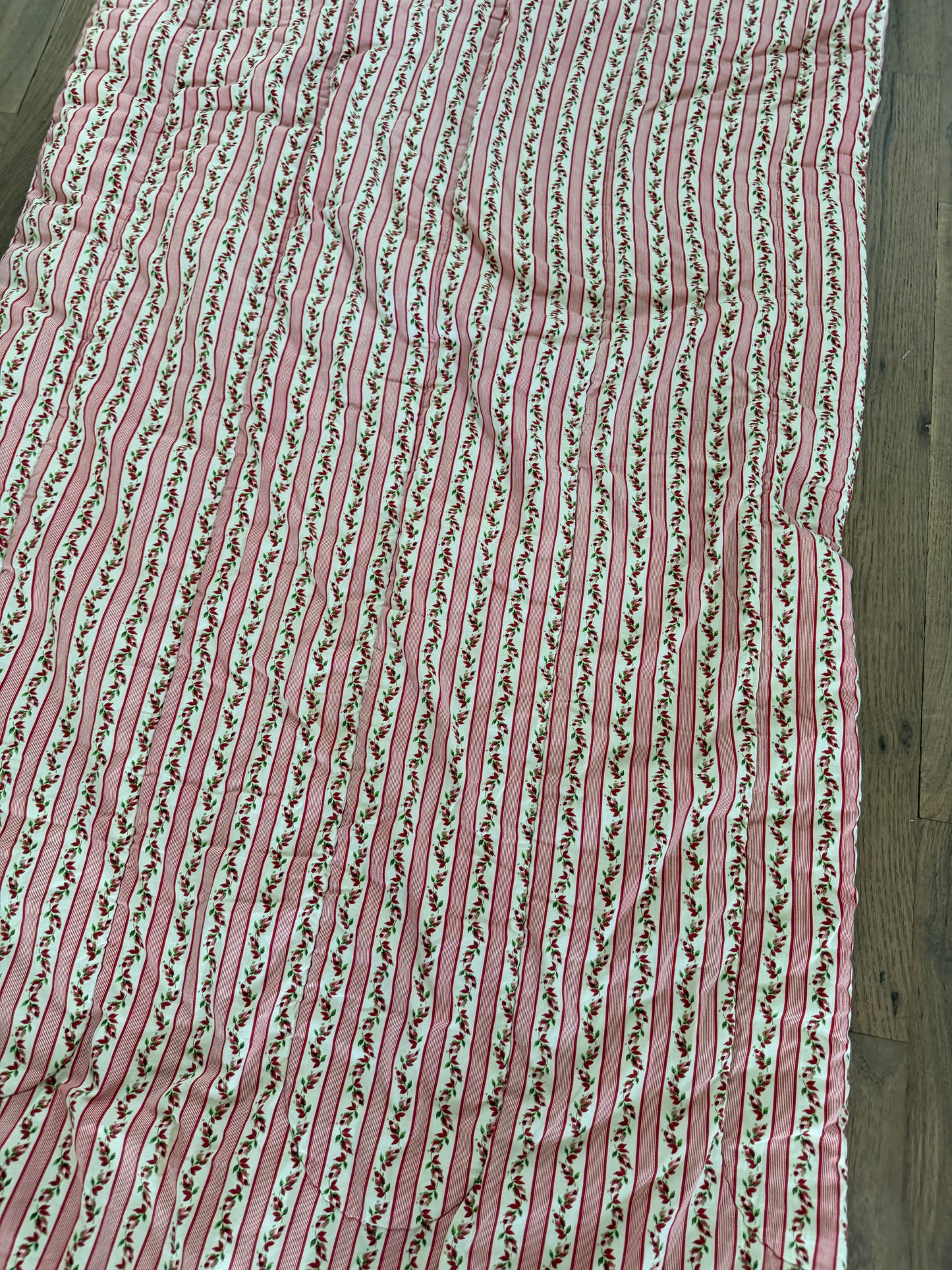 Vintage floral sleeping bag