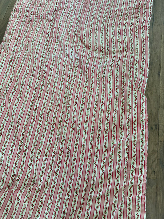 Vintage floral sleeping bag