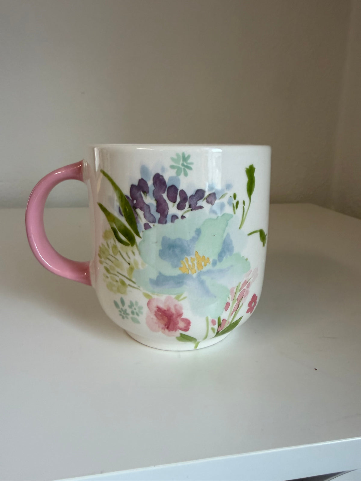 Dolly Parton Flower Design Ceramic Coffee Mug Large