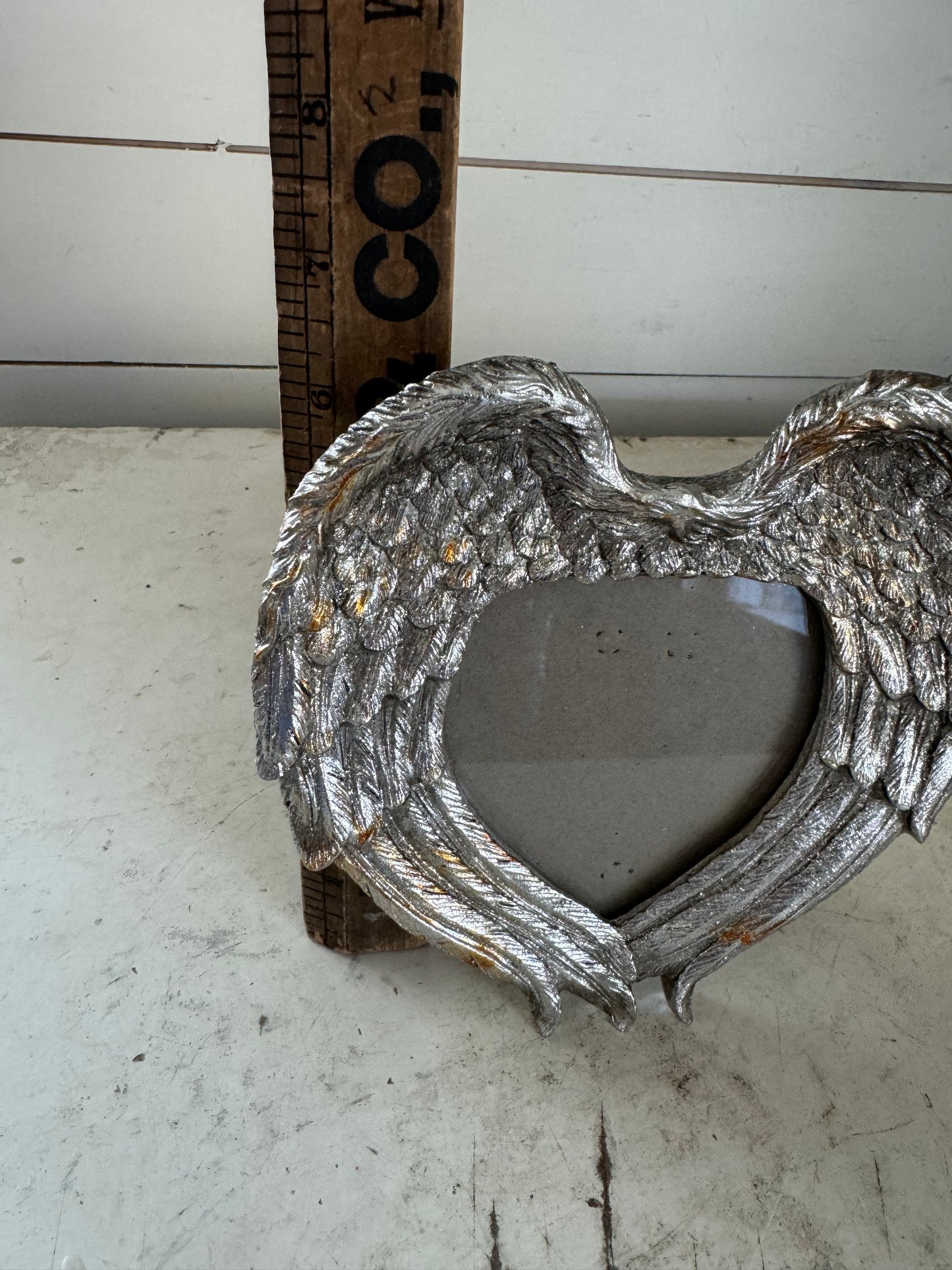 Angel Wings Resin Picture Frame 7" x 6.5"