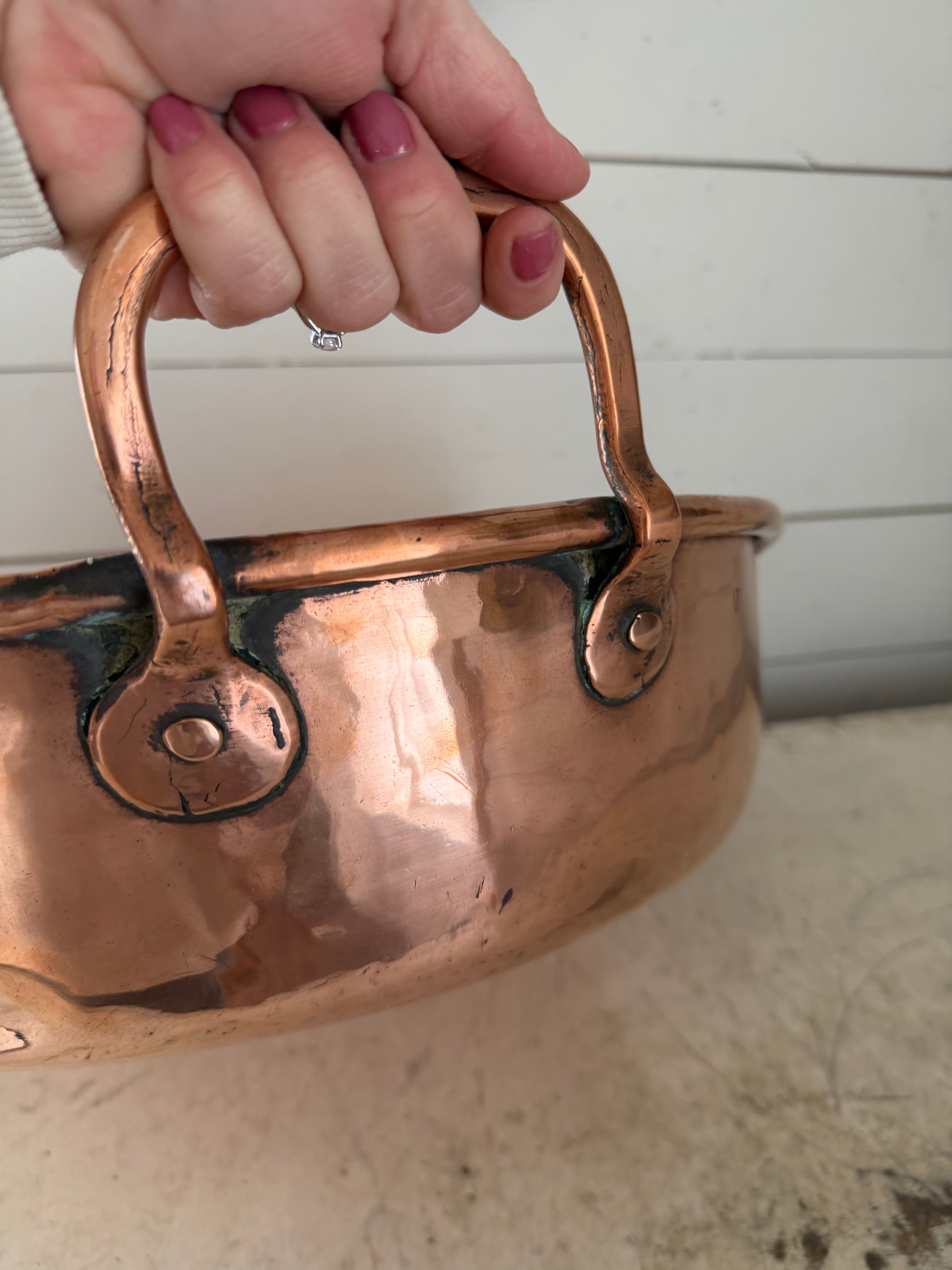 Extra Large Antique George III Copper Pan, 1800s – Jami Ray Vintage