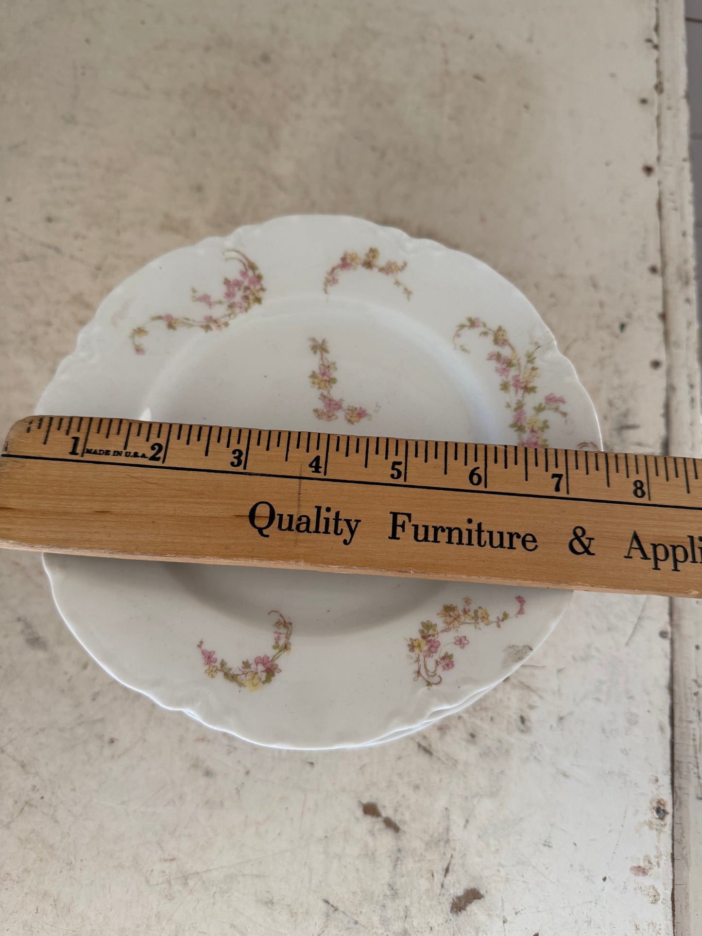 Haviland & Co Limoges France J. A. BOYD SAN DIEGO CAL China / sold Individually
