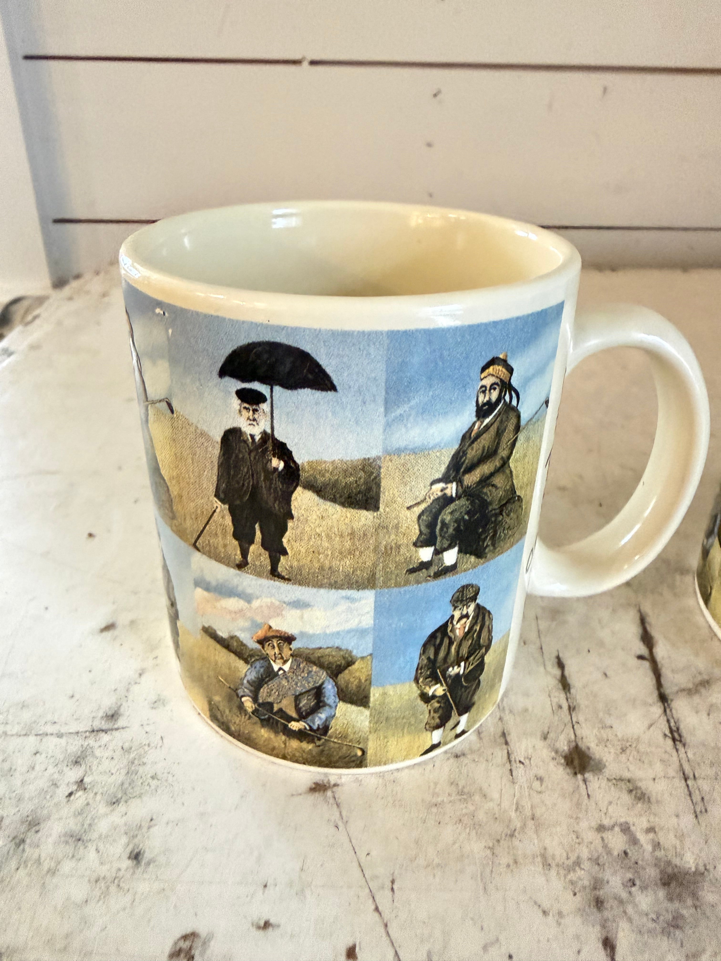 Collectible Vintage Mug “The Pursuit of Leisure” - Sold Individually