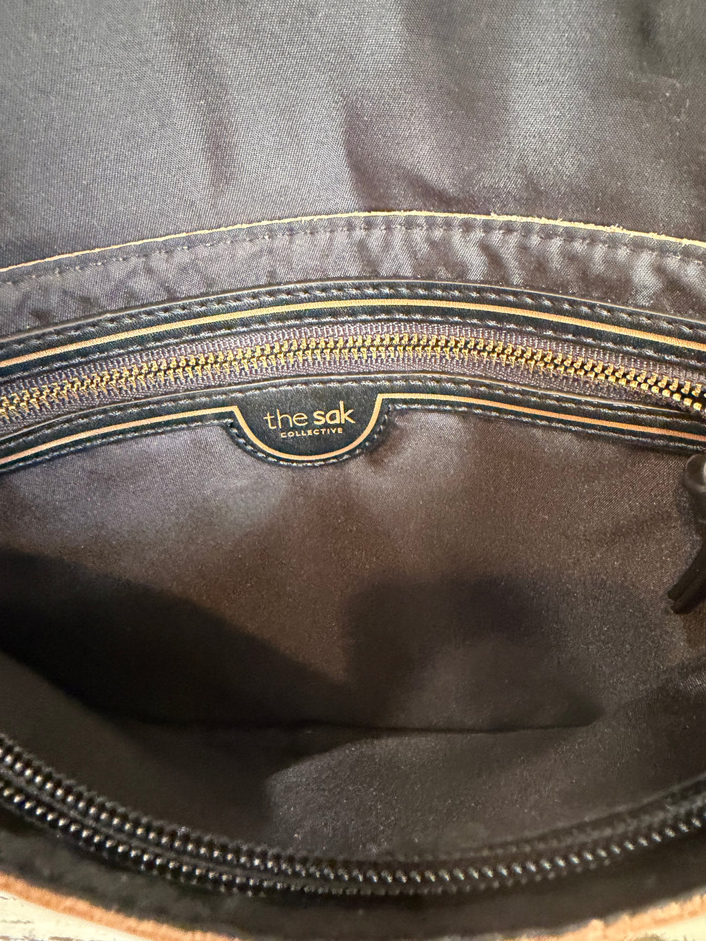 The Sak Collective Tobacco Legend Flap Leather Crossbody Bag