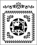 English Lamb Panel | JRV Stencils