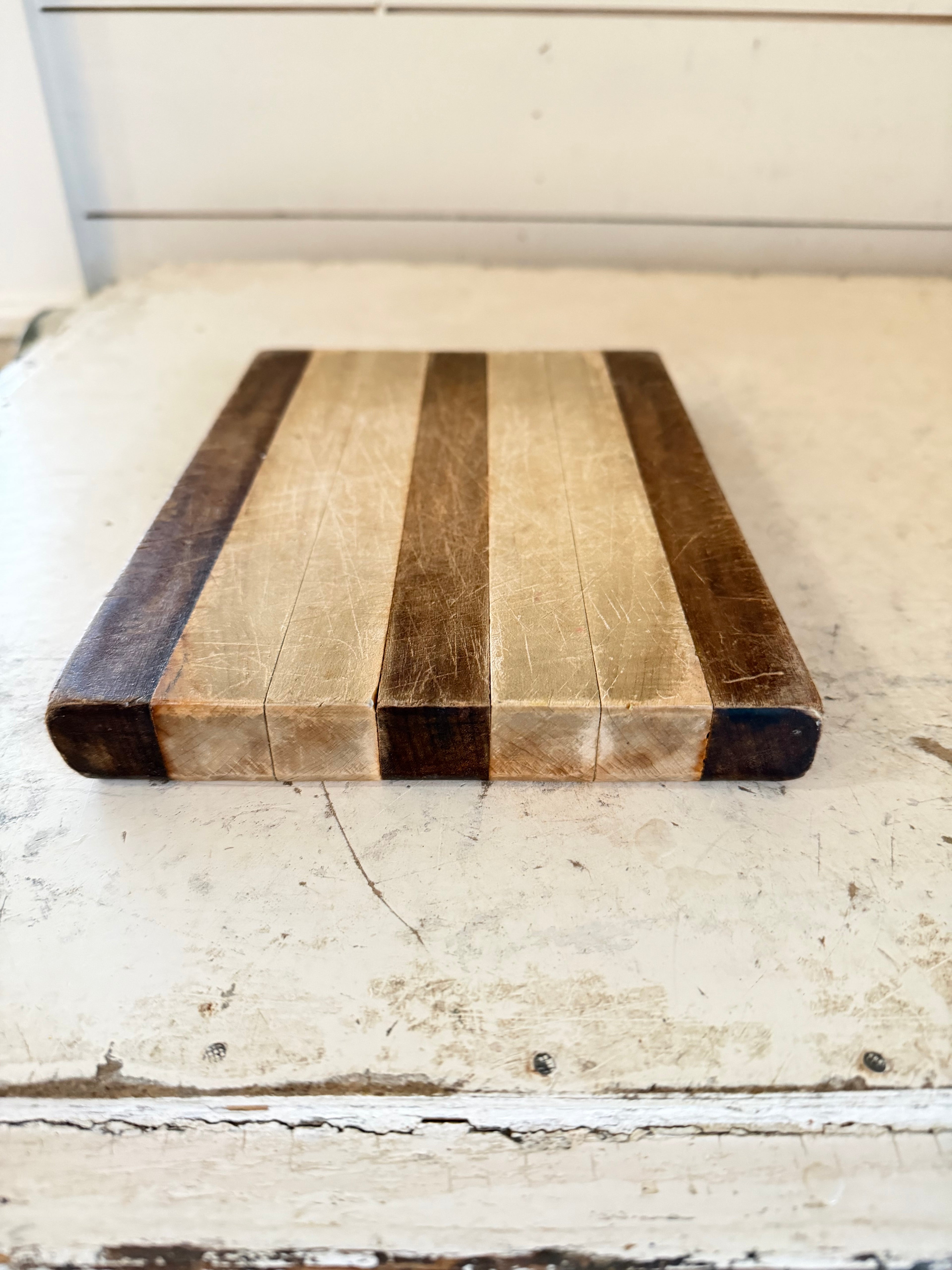 Medium Laminated Walnut and Maple Cutting Board - Will Get Oiled