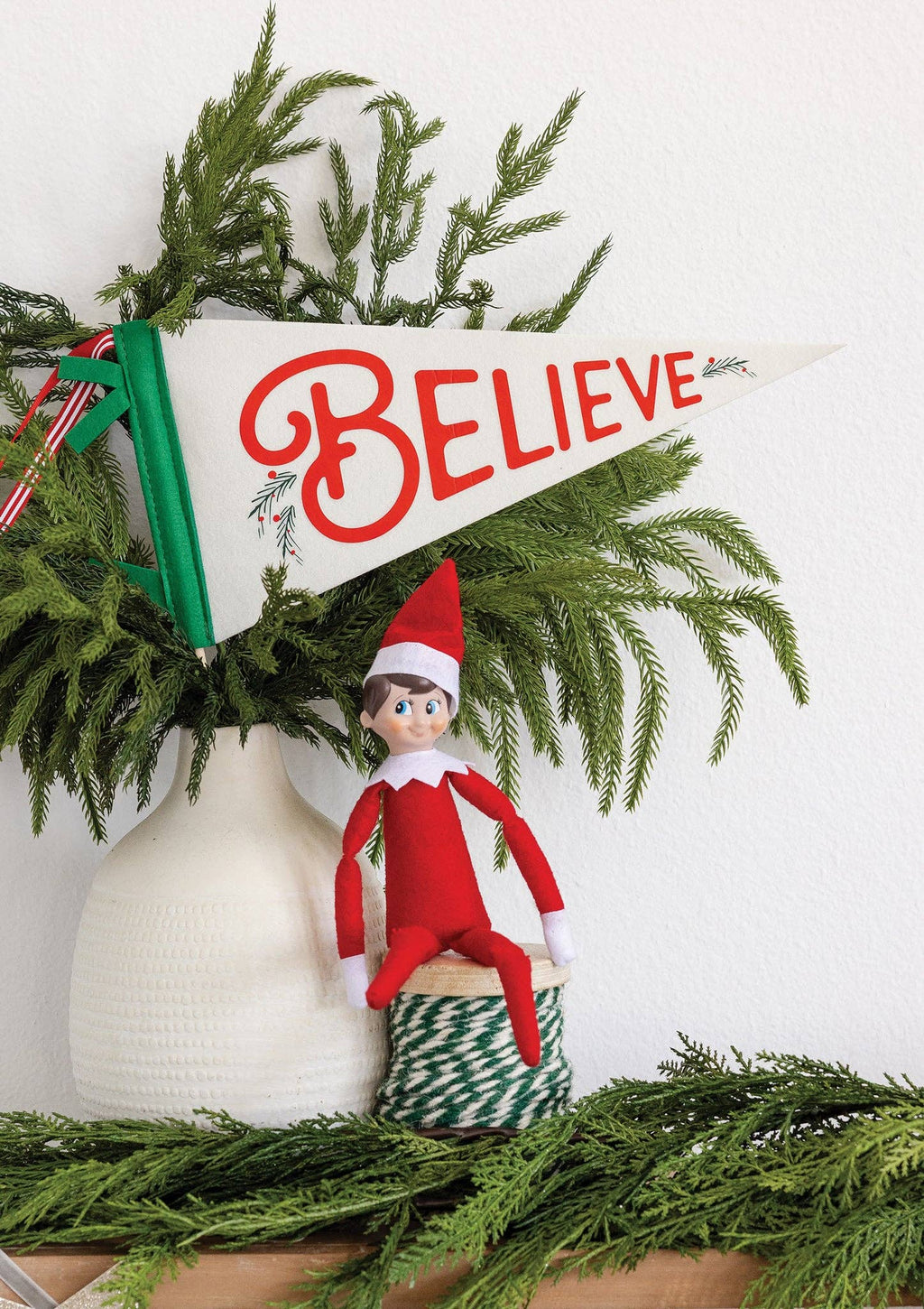 Believe Felt Pennant Banner