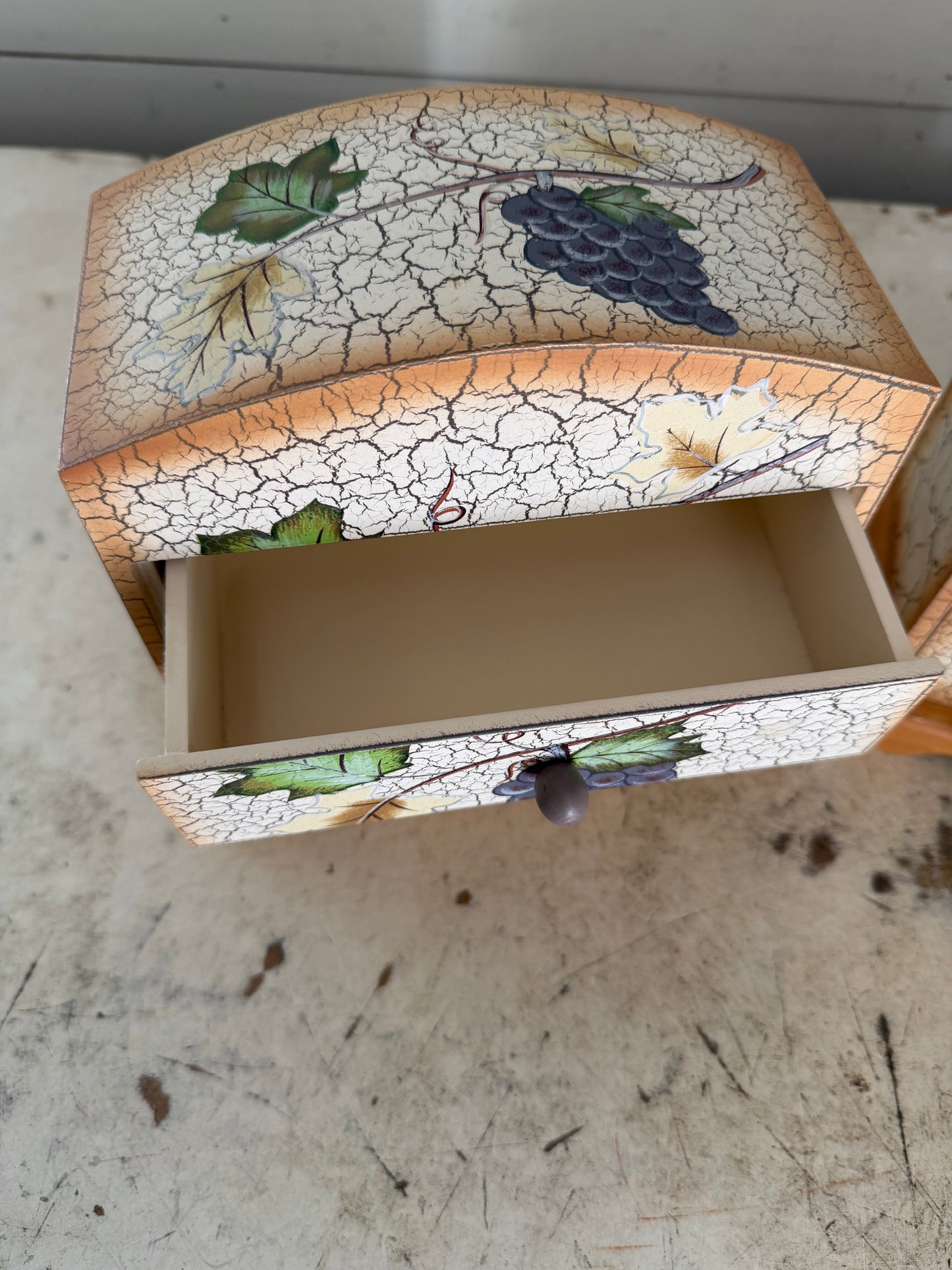 Small 2 drawer jewelry box - Will Get Makeover - SOLD INDIVIDUALLY