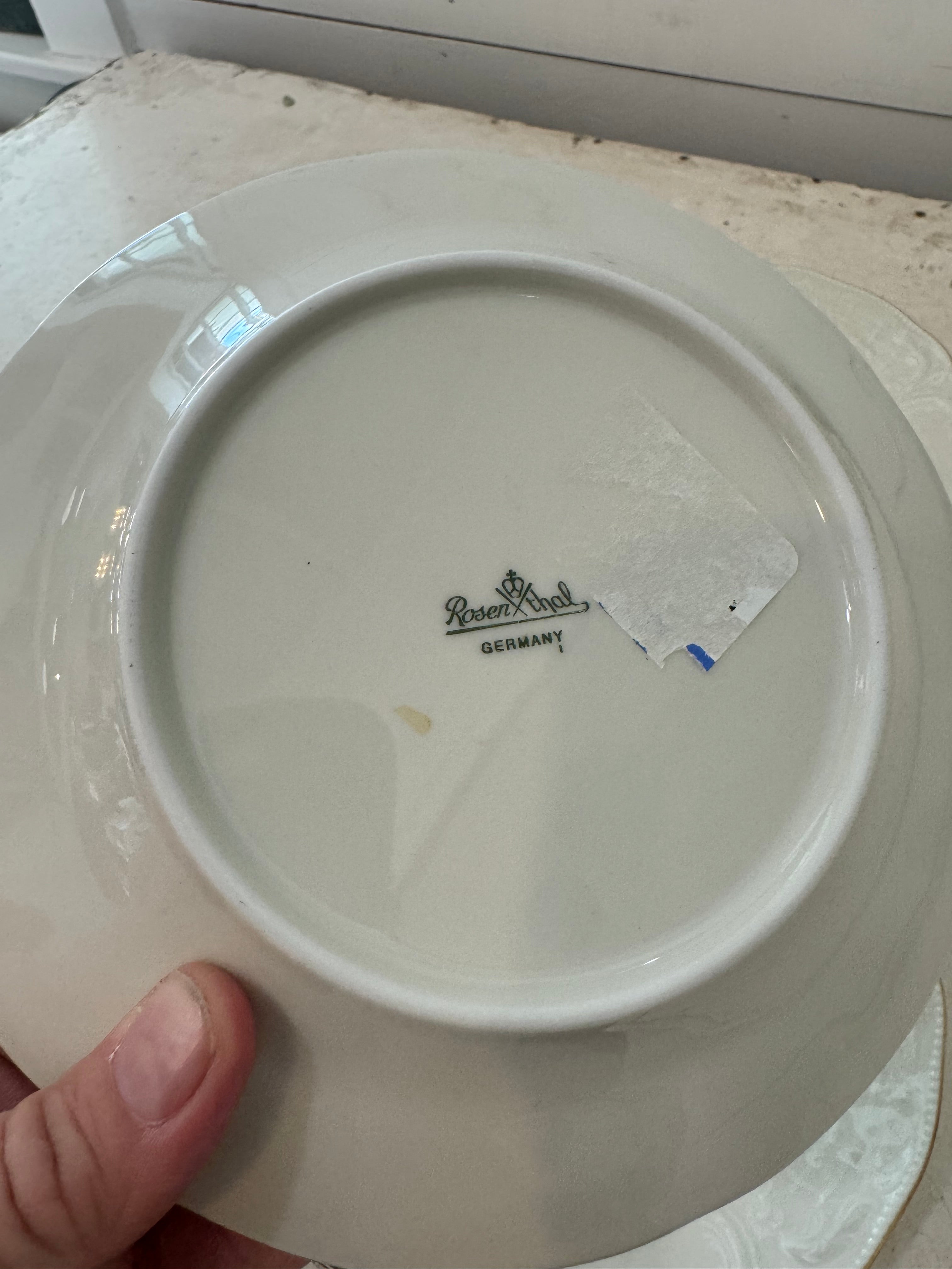 Vintage Rosenthal Germany Porcelain Bread Dessert Plate - sold individually