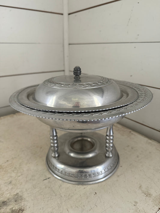 Vintage Aluminum Chaffing Dish