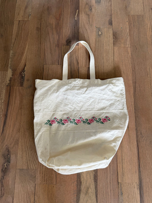 Cross Stitch Tote