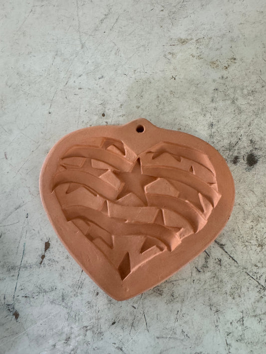 Cotton Press Cookie Art Heart Cookie Mold