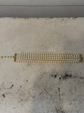 Vintage Chanel Style 5 Strand Faux Pearl necklace
