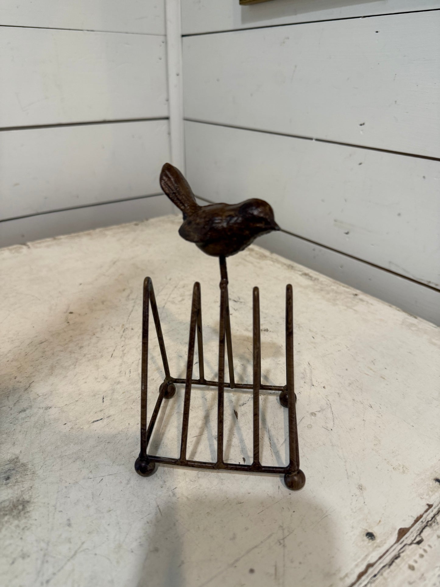 Metal Bird Letter Holder