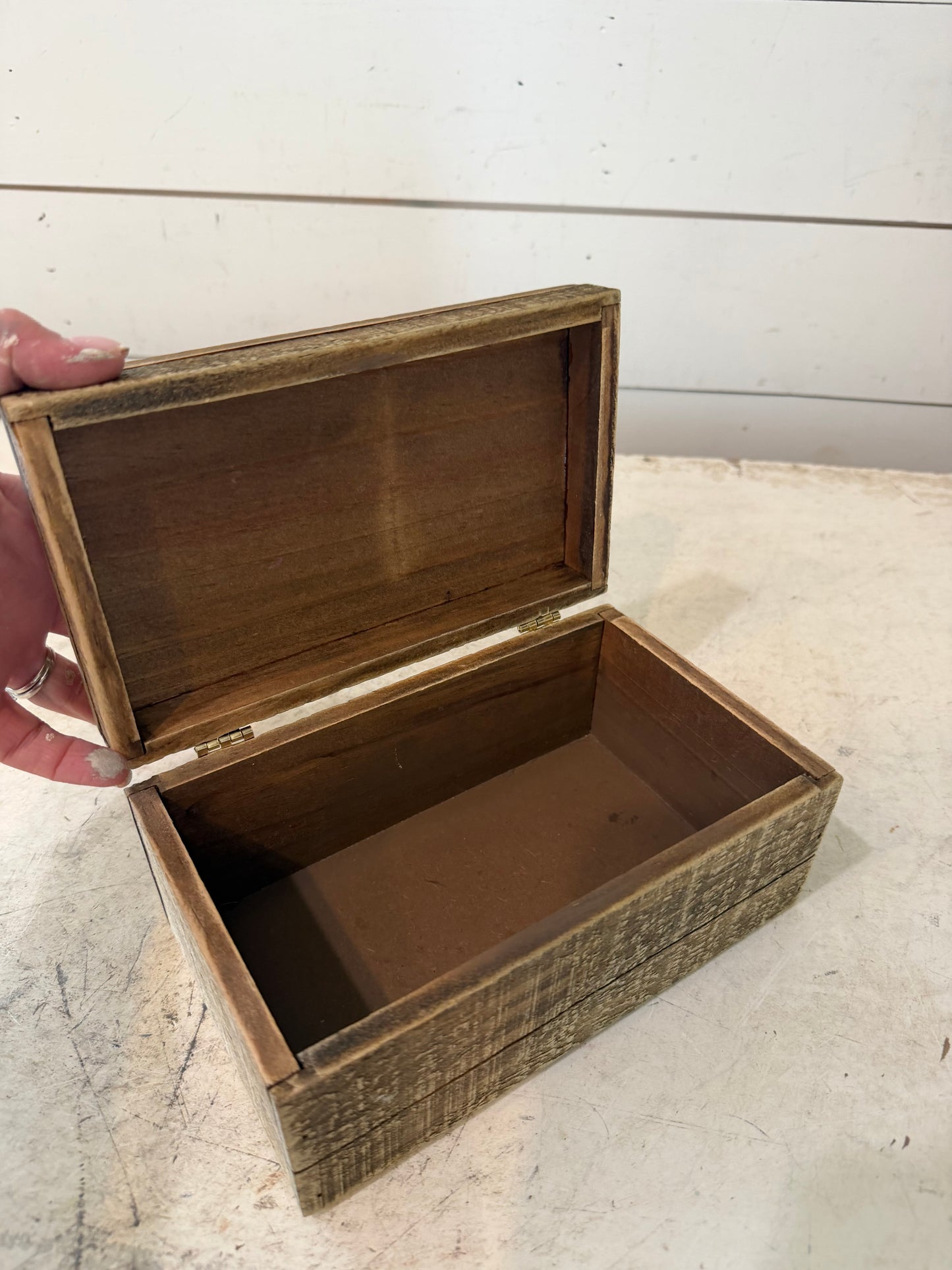 Hinged box will get makeover