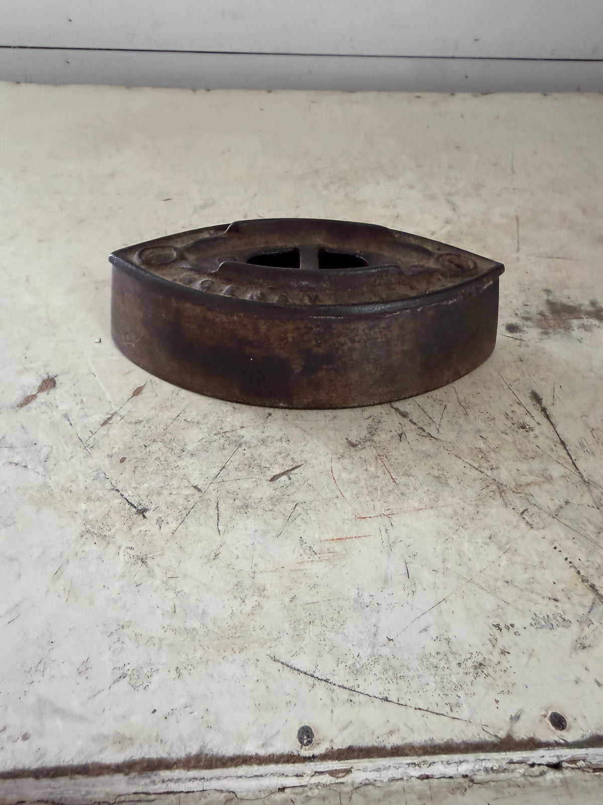 Antique Vintage Cast Iron Howell