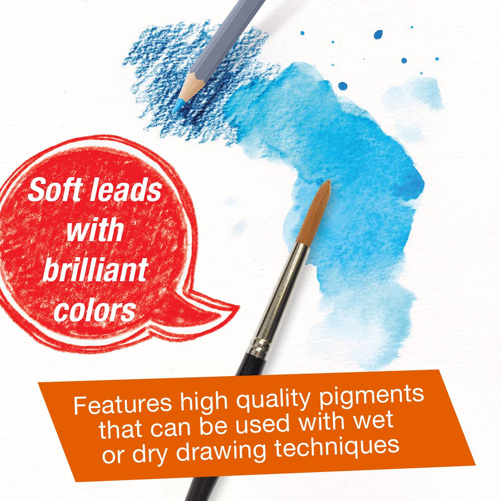 Goldfaber Aqua Watercolor Pencils, Box of 24