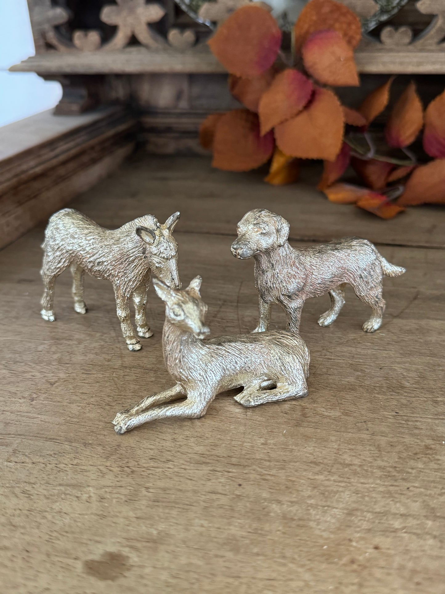 Flat Coated Animal Made in UK Artistic Style Figurine Collection - sold individually