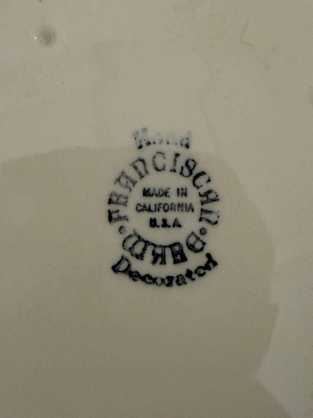 FRANCISCAN APPLE Pattern 10" DINNER PLATES USA and England