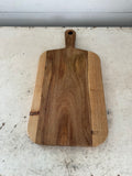 Acacia wood cutting board with handle 16” total length will get makeover