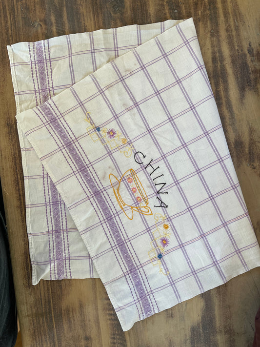 China tea towel