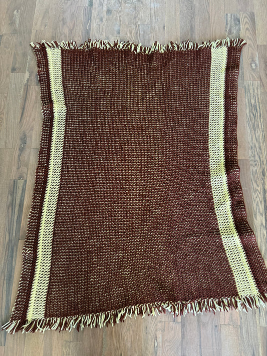 Brown and yellow lap, Afghan