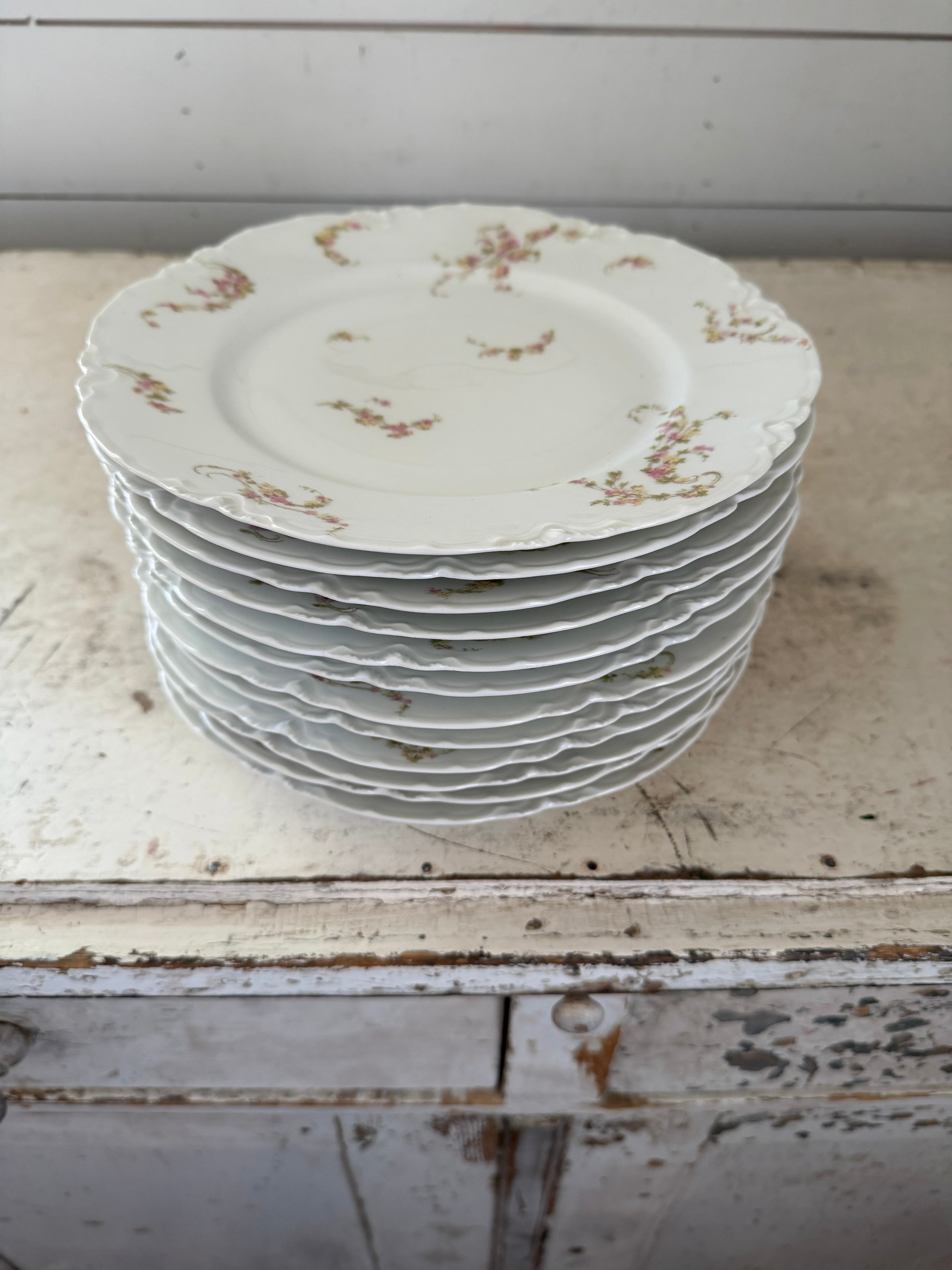 Haviland & Co Limoges France J. A. BOYD SAN DIEGO CAL China / sold Individually