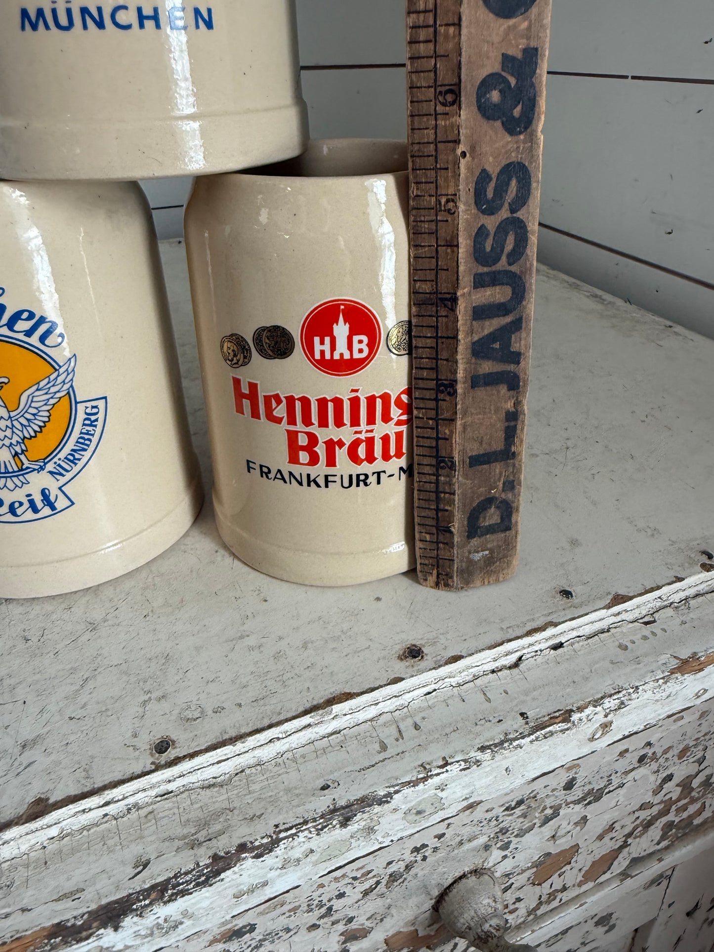 Stoneware Steins Sold Individually