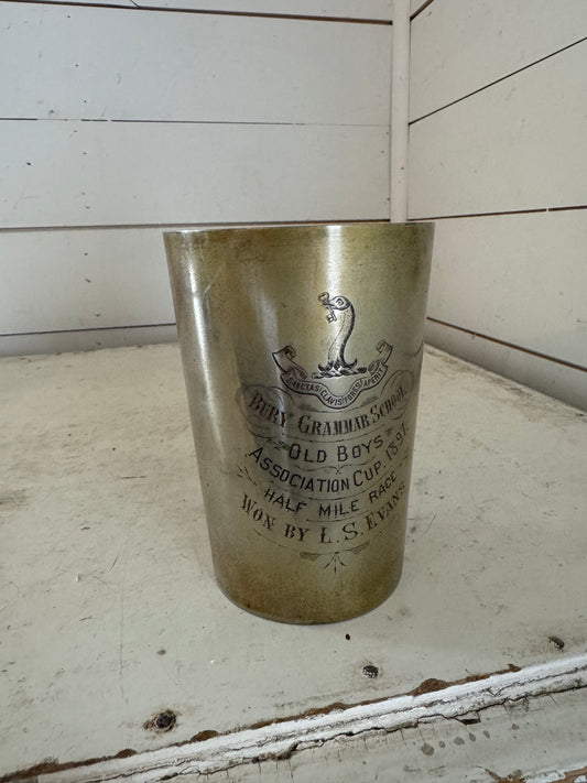 Antique 1800’s Silverplate Tumbler