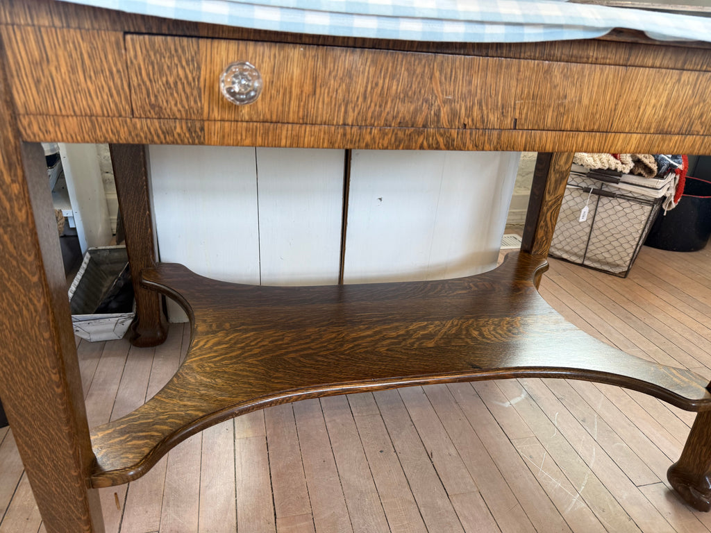 Quarter Sawn Oak desk / table
