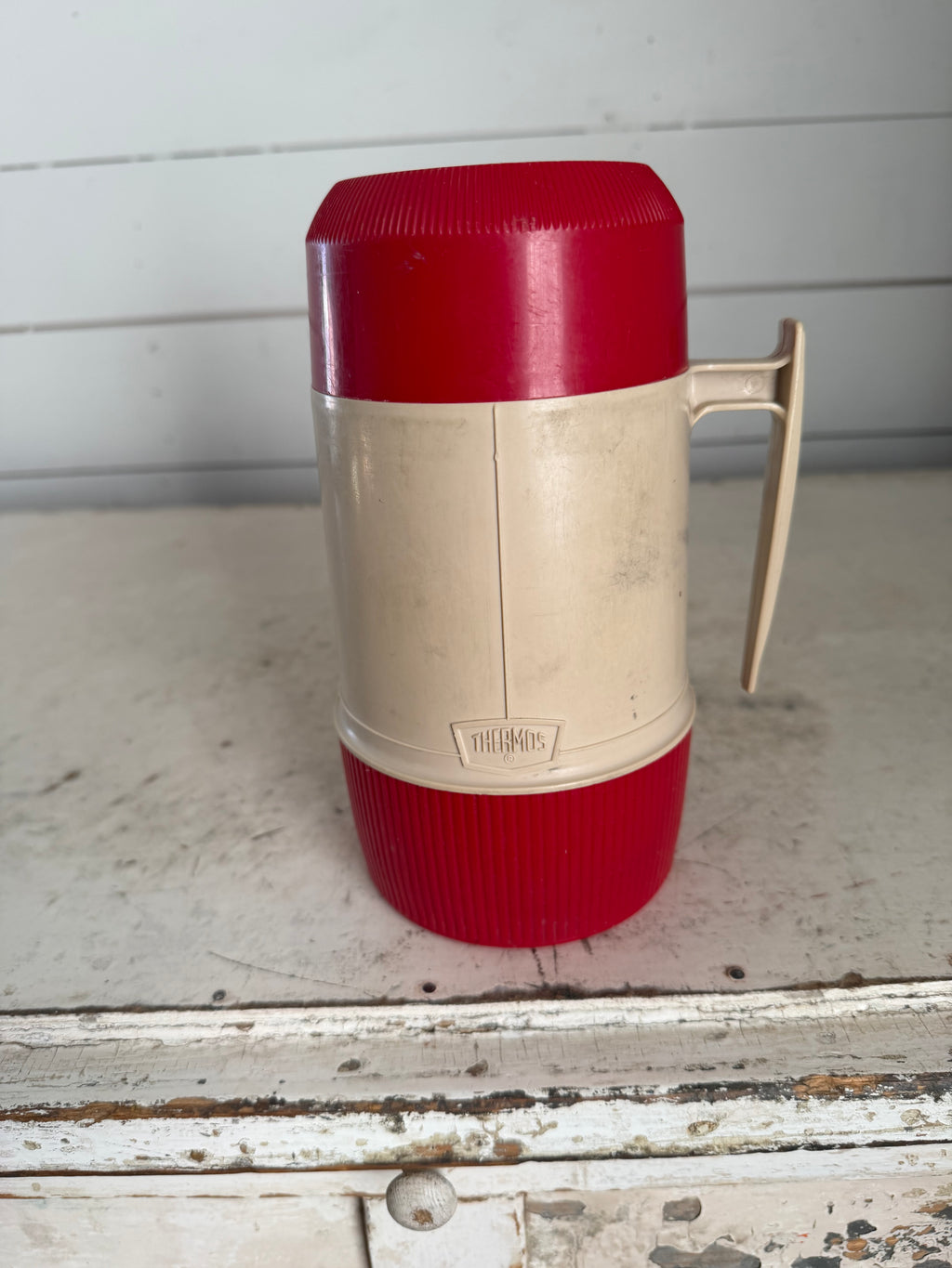 Vintage Thermos brand vacuum jar, Model #6202