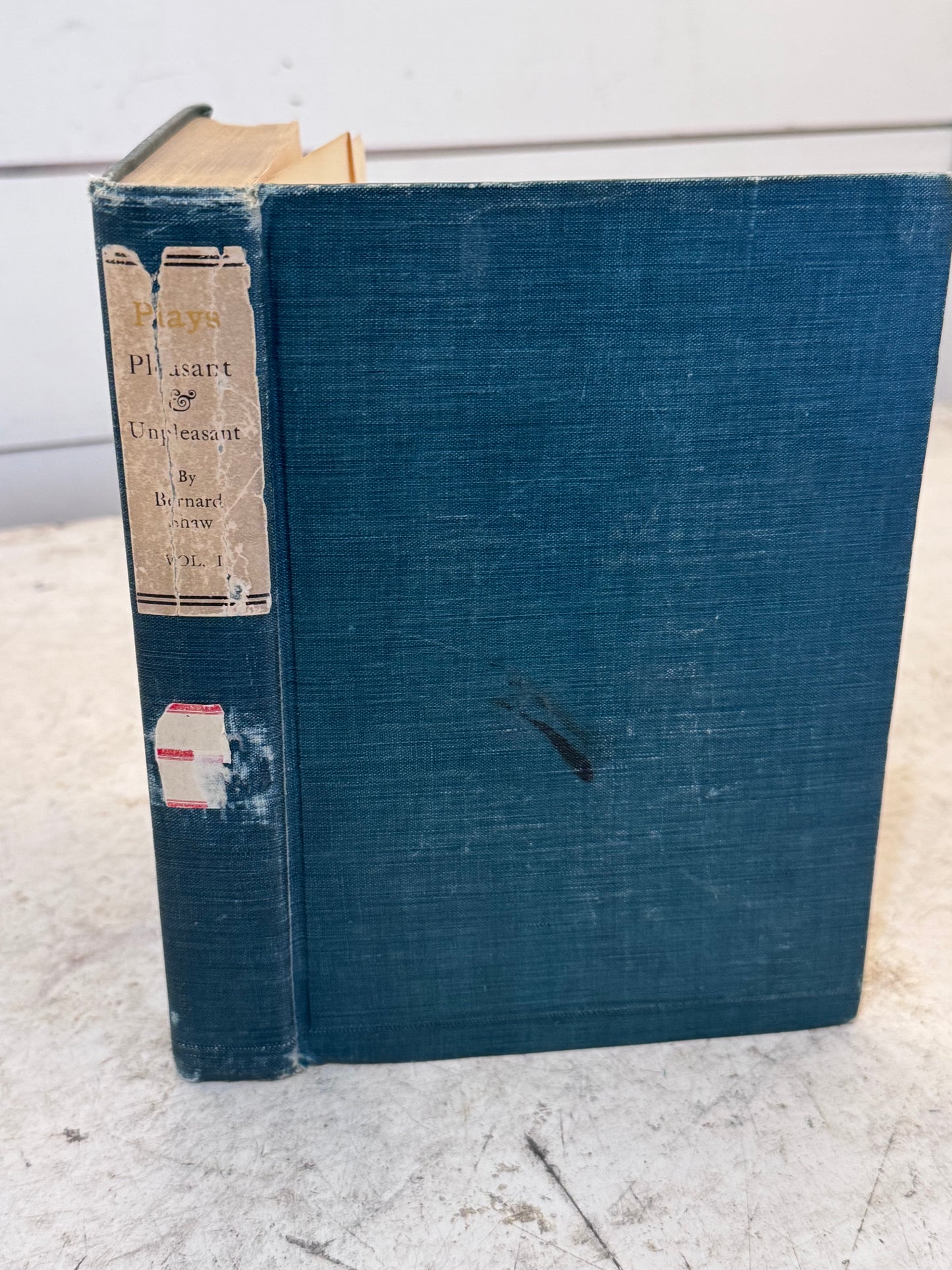 Plays - Pleasant and Unpleasant 1905