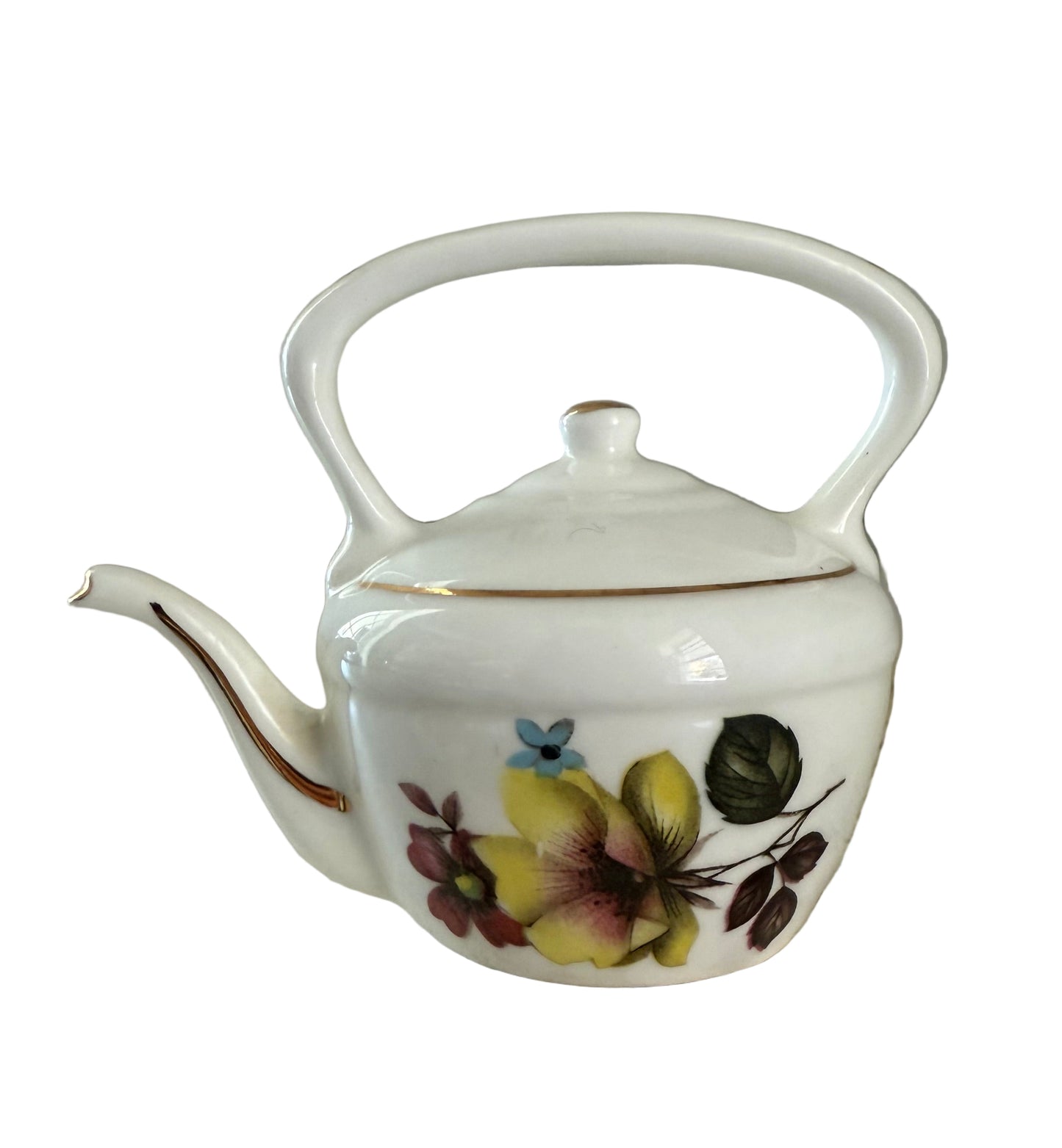 Vintage miniature, teapot bone China