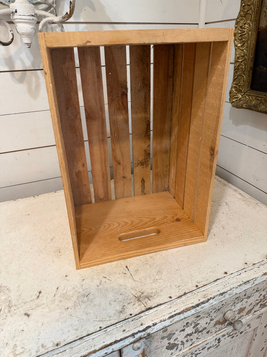 Wood Crate “Apple Box” - Will get Makeover - zeb is making it over. It will not be custom he has a plan