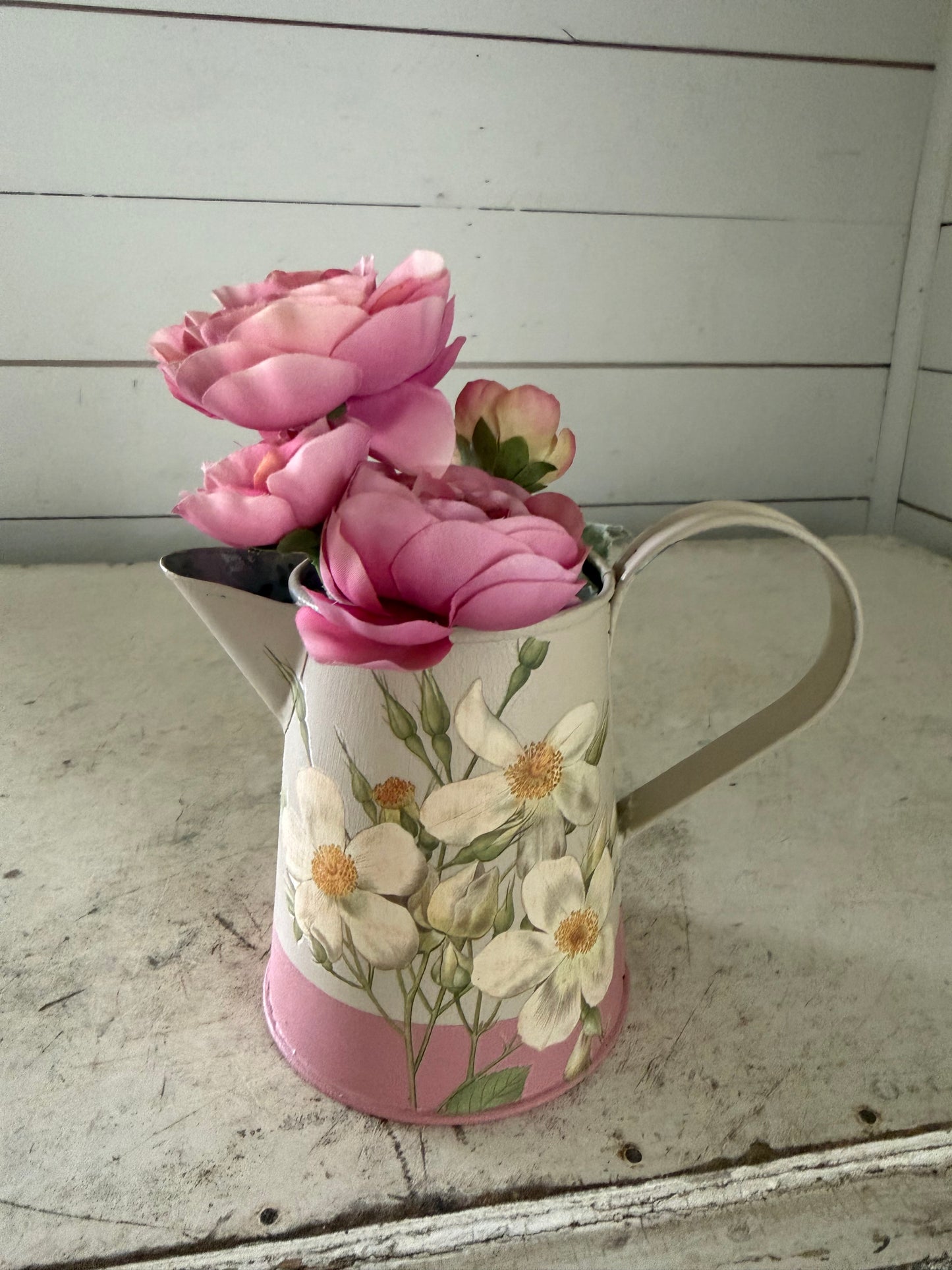 Hand painted picture floral not included