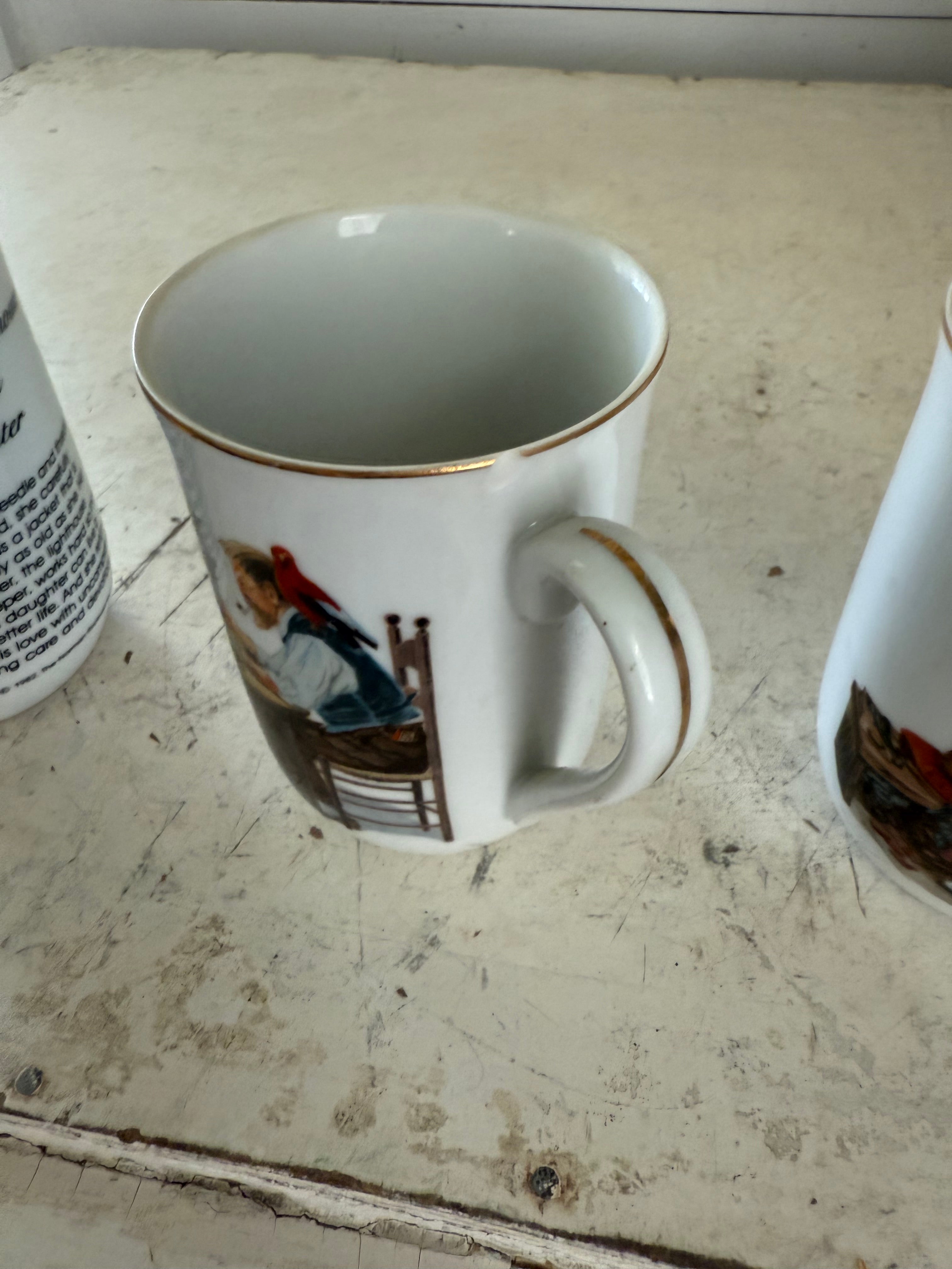 Norman Rockwell Mug sold individually