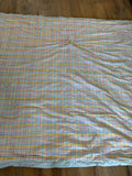 Twin Size Plaid Tie Quilt