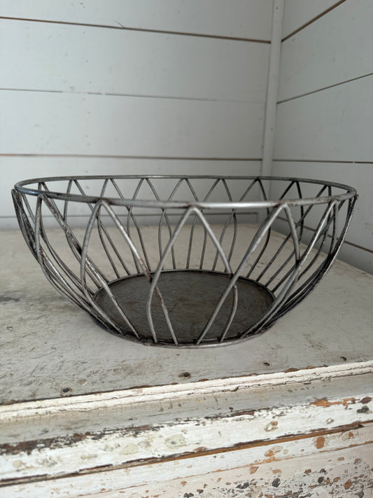 Wire Metal Bowl