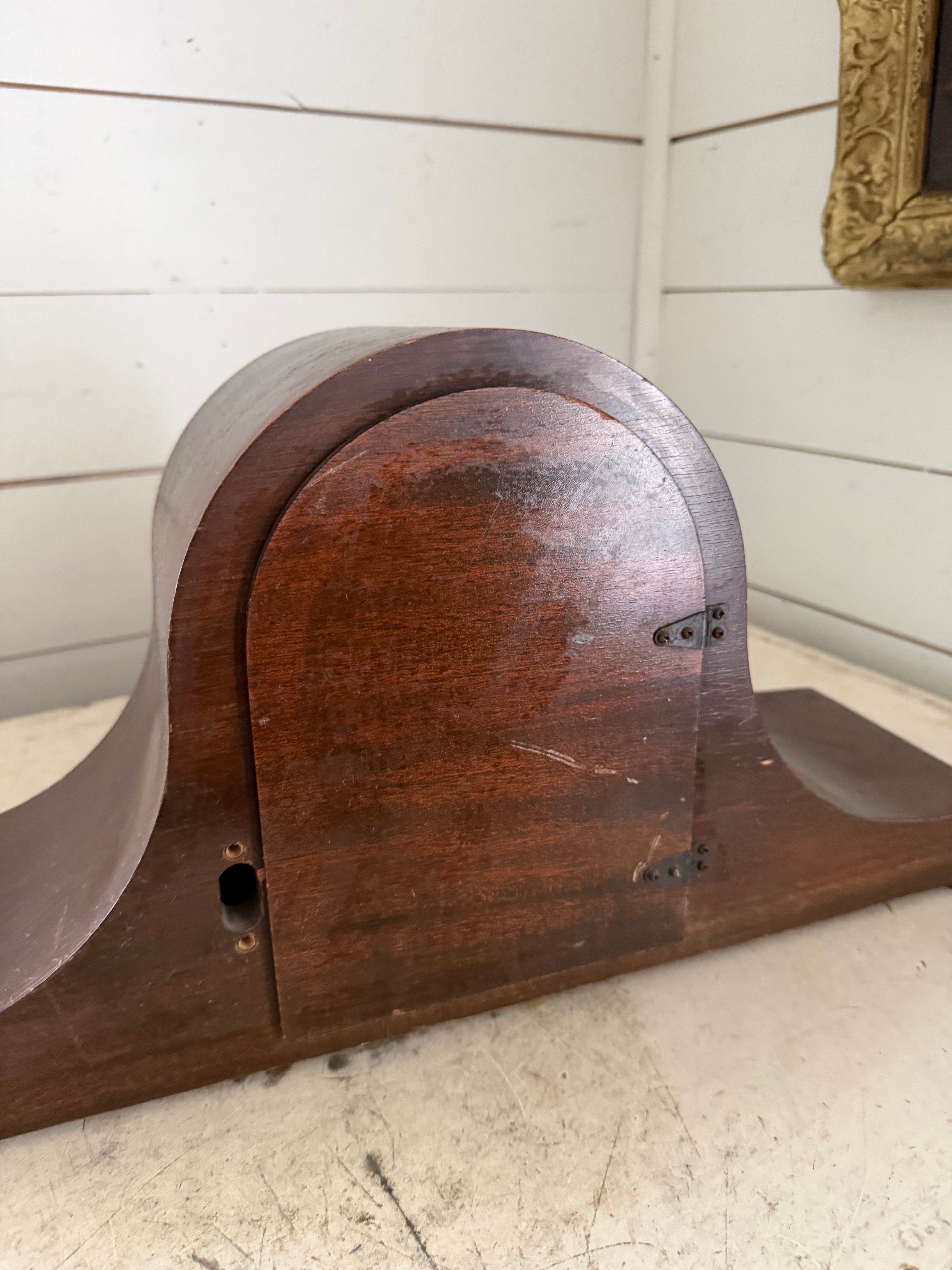 Antique Seth Thomas "No. 1 Tambour" Mantel Clock 8-Day, Time/Strike, Key-wind as is