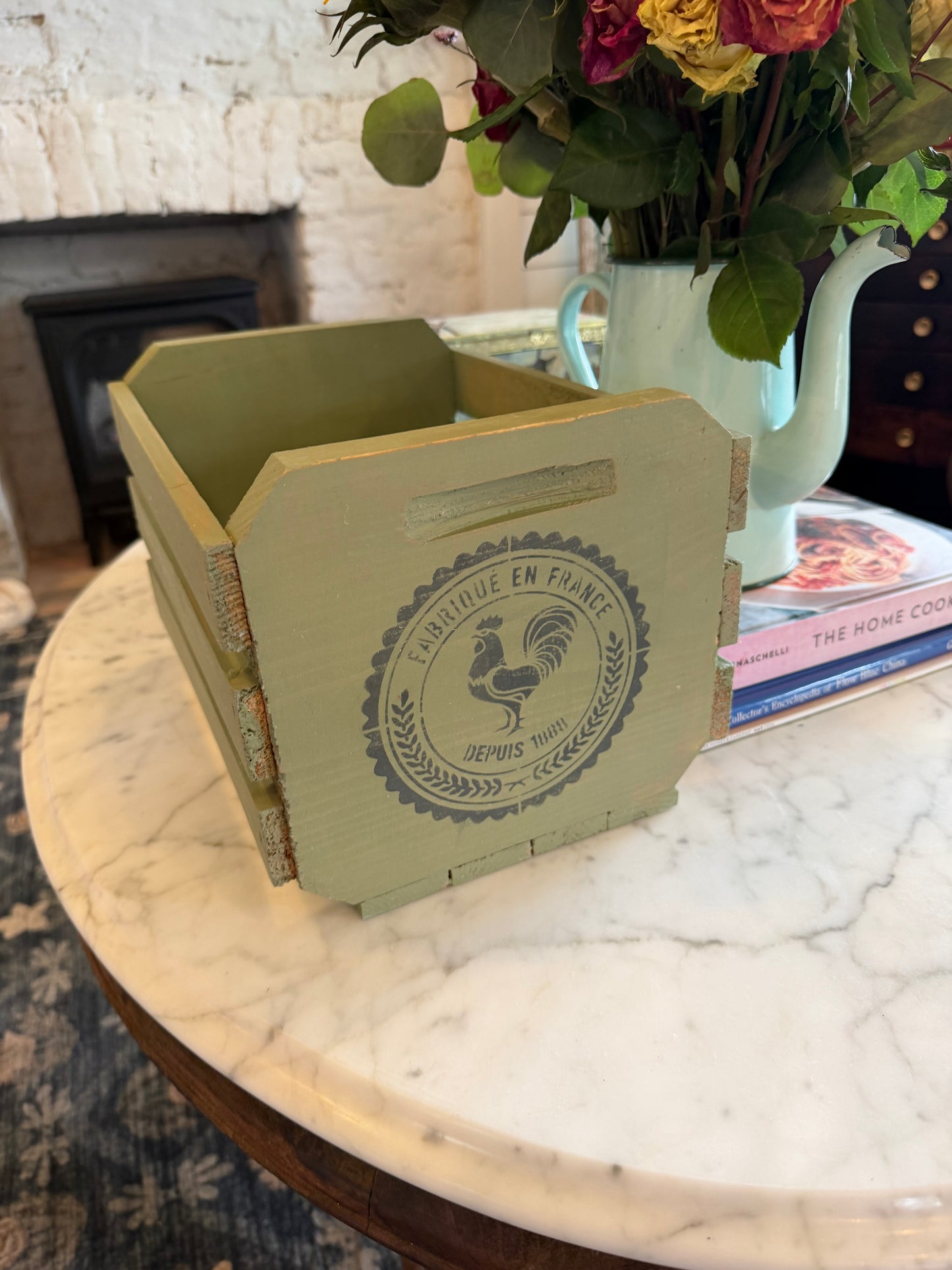 Hand Painted Crate sold individually